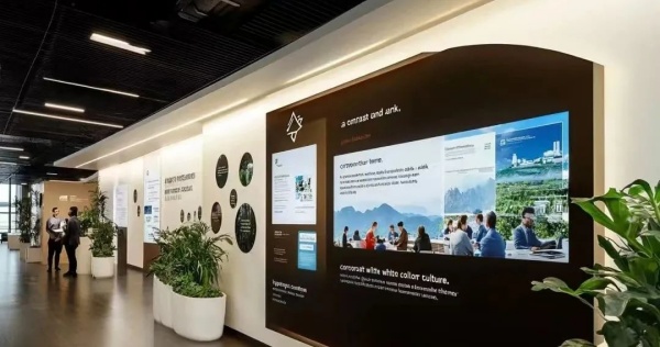 形象墻成為傳遞企業(yè)魅力的超級媒介！